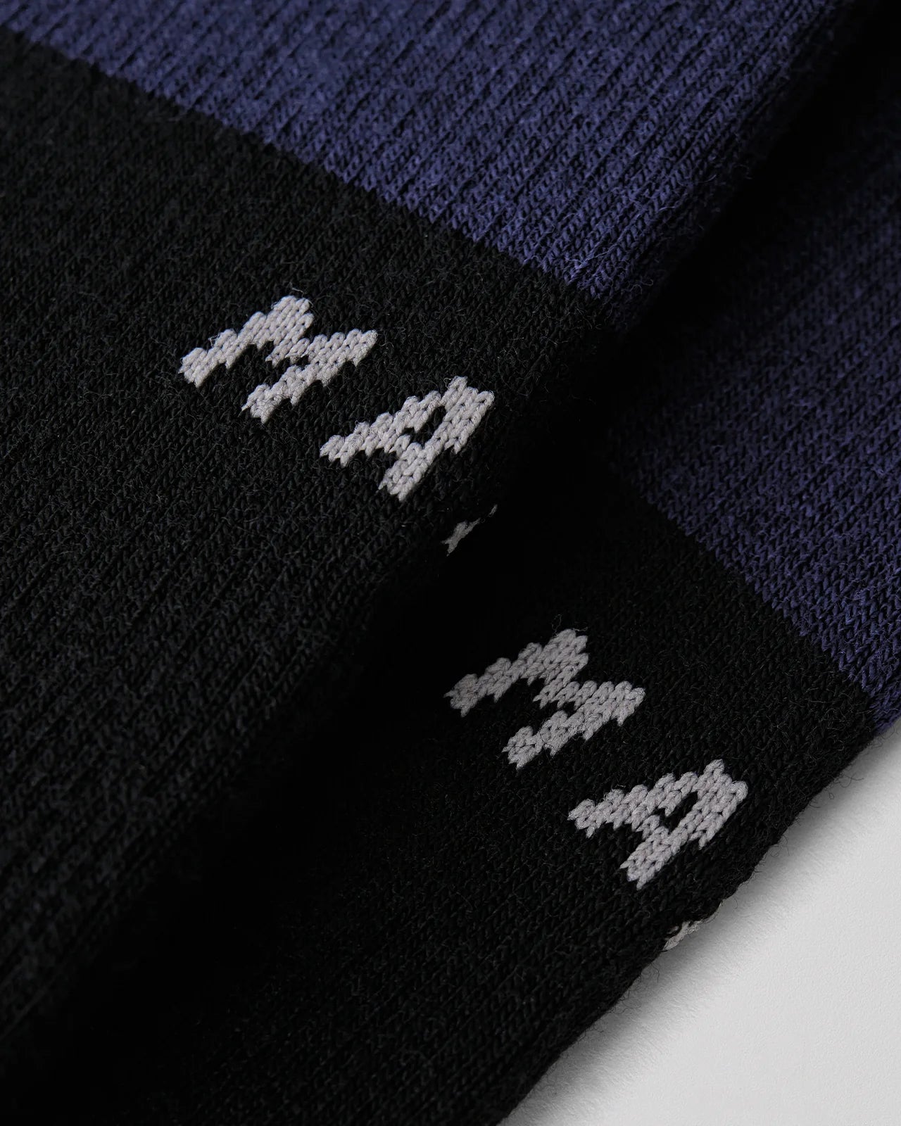 DIVISION MERINO SOCK - NAVY/BLACK