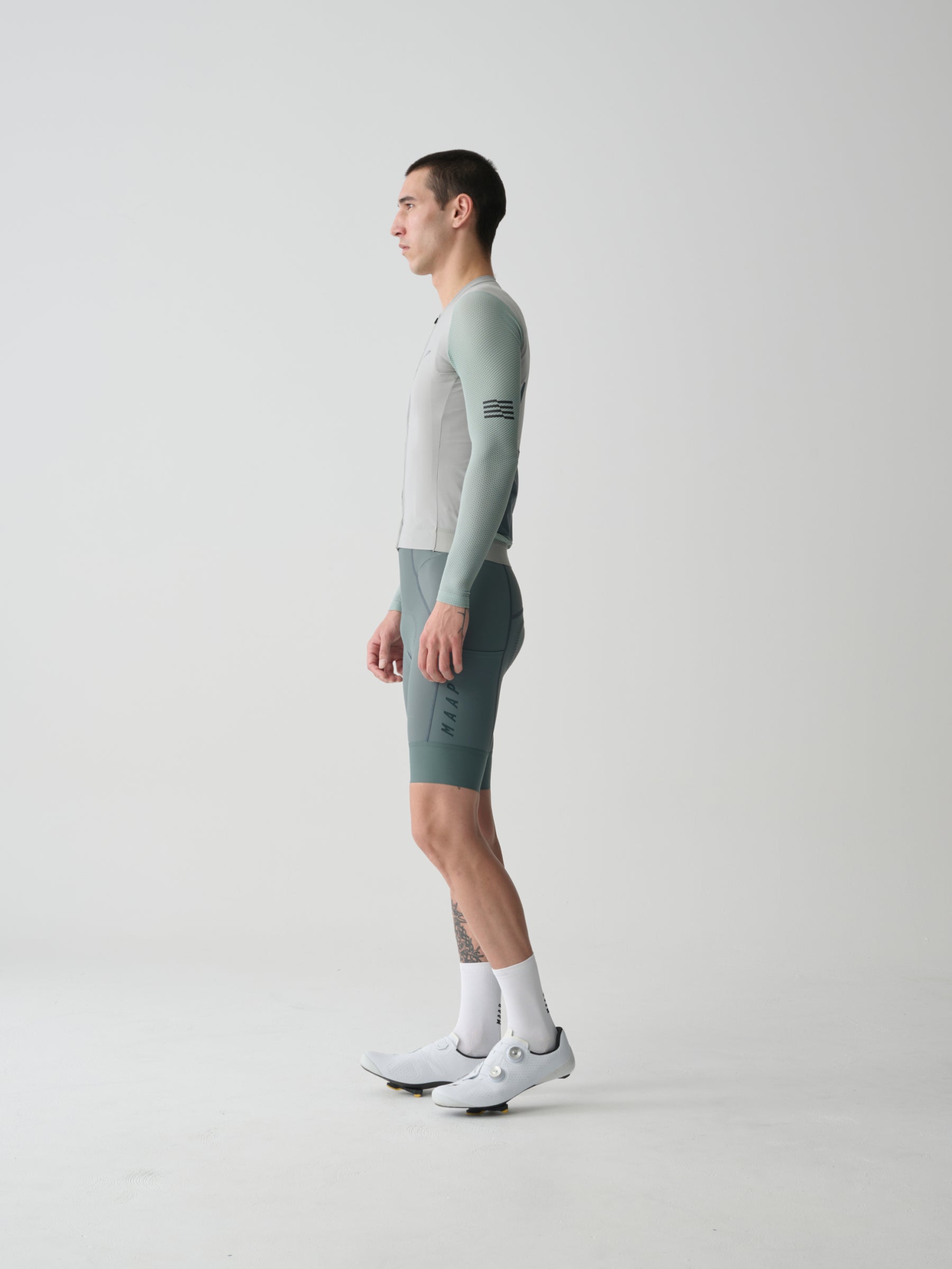 EVADE PRO BASE LS JERSEY 2.0 - GHOST GRAY