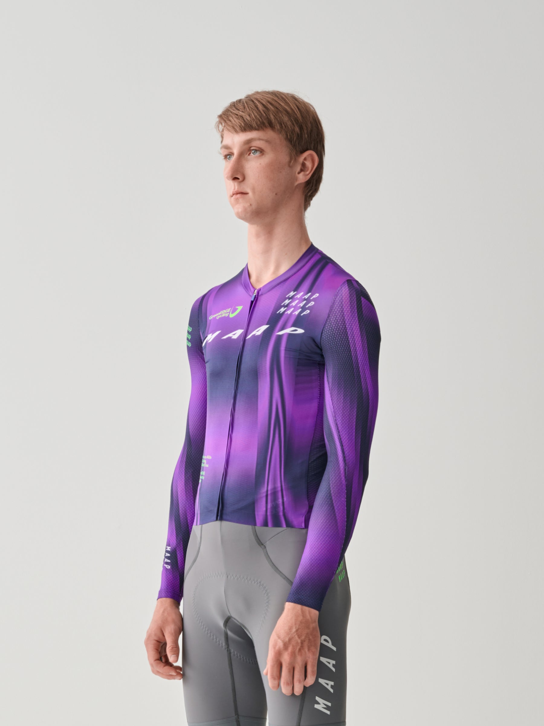 WORLD TOUR PRO AIR LS JERSEY - AURORA/MIDNIGHT