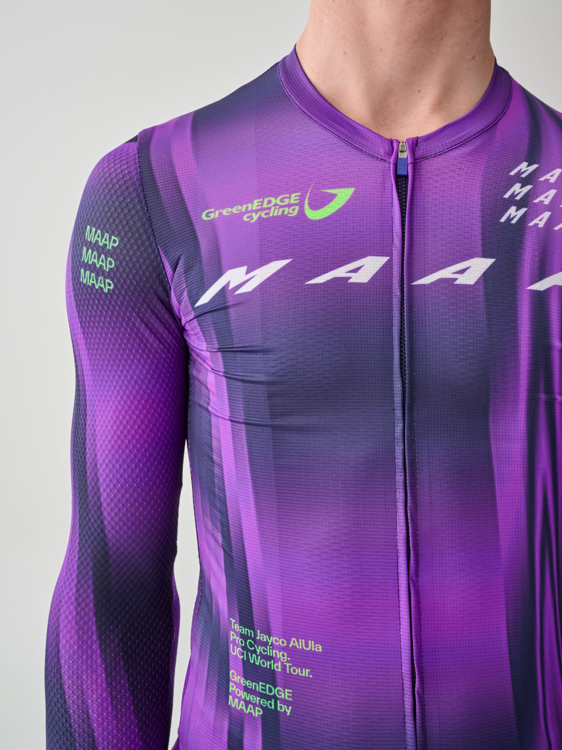 WORLD TOUR PRO AIR LS JERSEY - AURORA/MIDNIGHT